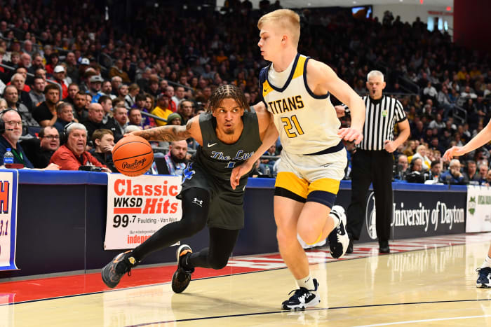 Lutheran East vs Ottawa-Glandorf boys basketball state championship Ben Jackson34